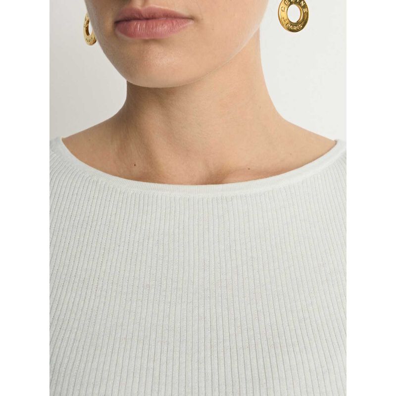Veronika Maine Cotton Silk Cap Sleeve Knit image number 2